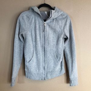 Lululemon front zip sweatshirt.  Size 6